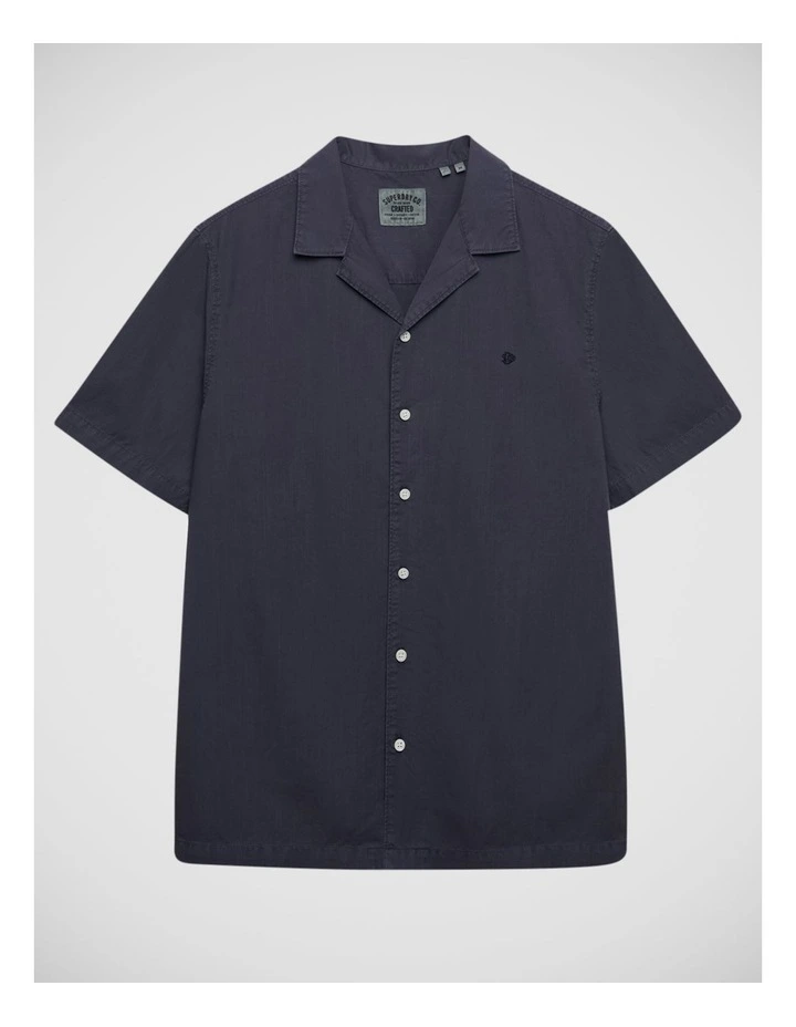 Cabana Short Sleeve Shirt in Soft Navy image 7