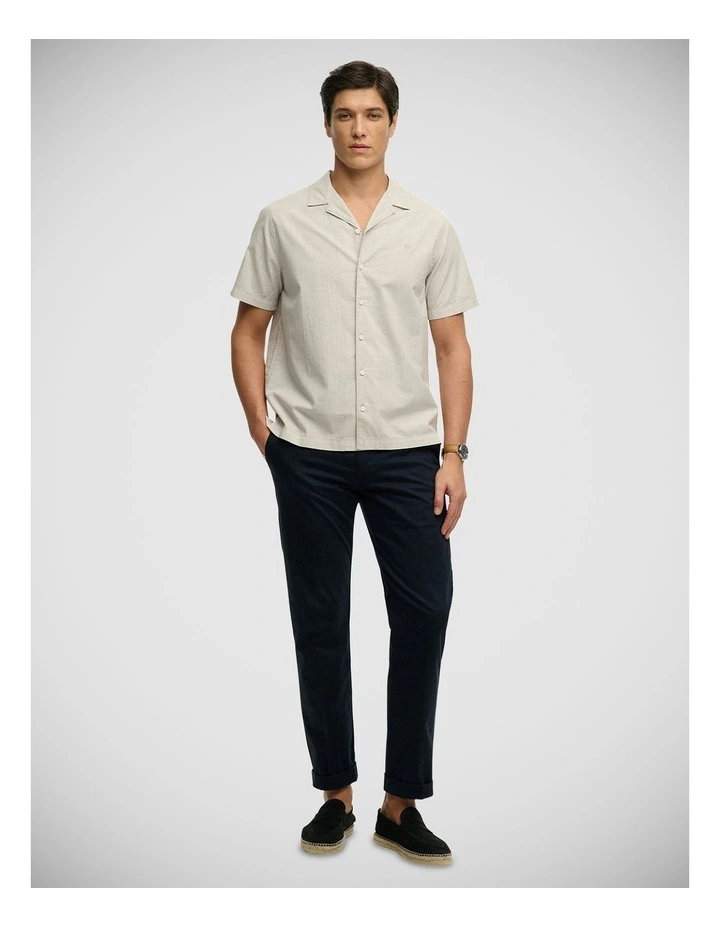 Cabana Short Sleeve Shirt in Chalk Grey image 5