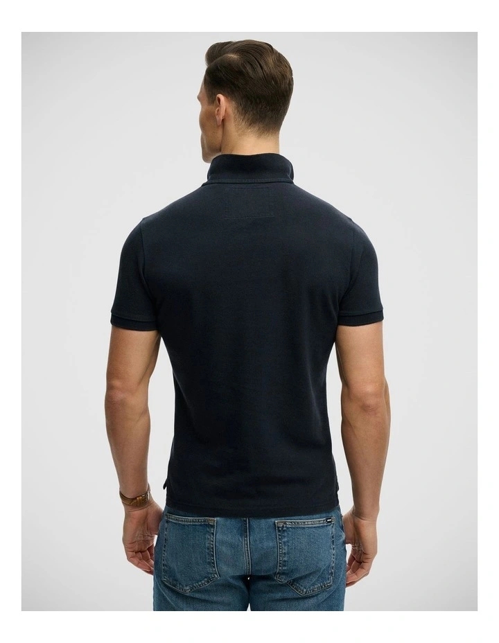 Vintage Athletic Polo in Eclipse Navy image 2