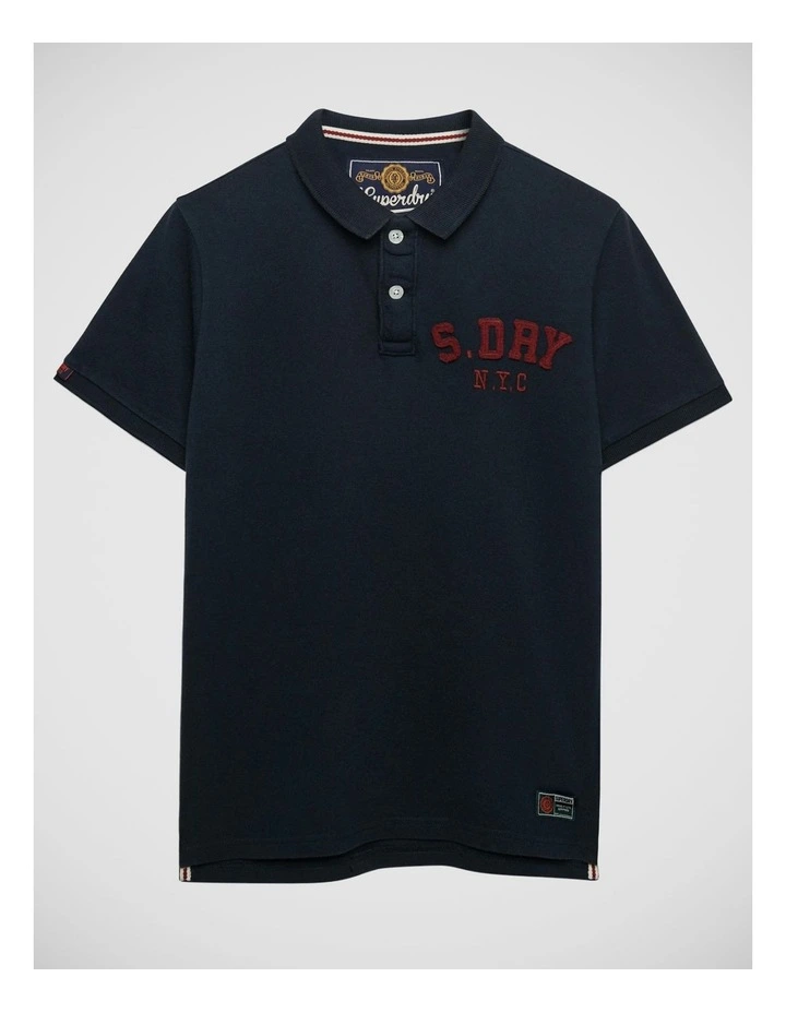 Vintage Athletic Polo in Eclipse Navy image 7
