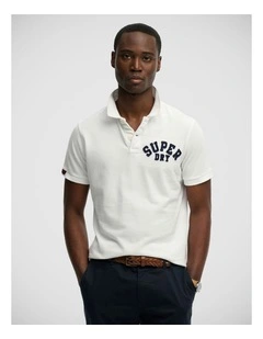 Vintage Athletic Polo in Optic