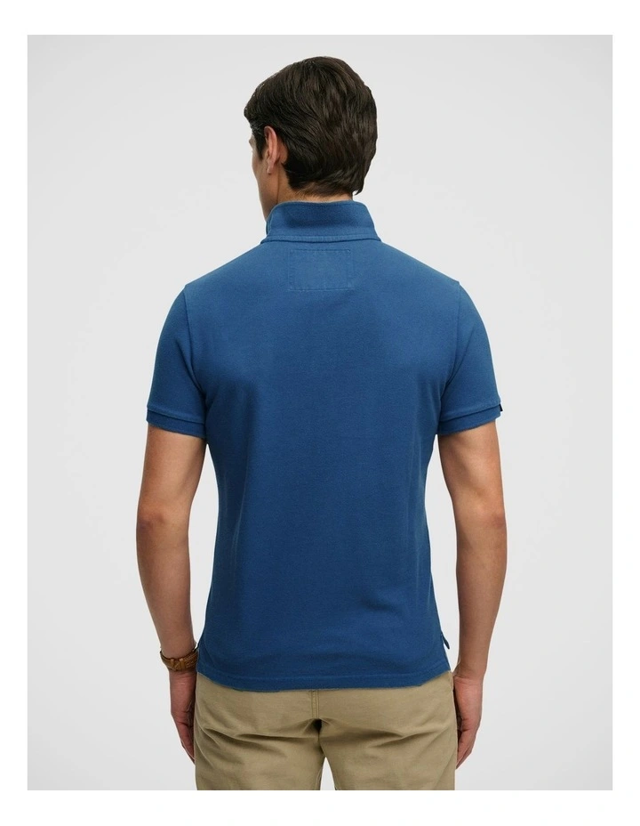 Vintage Athletic Polo in Bay Blue image 2