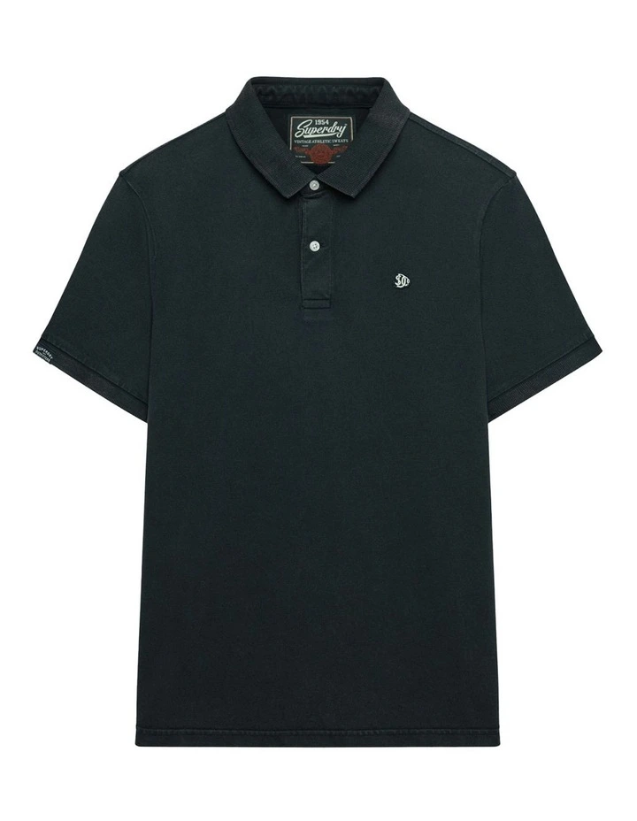 Vintage Destroy Polo in Eclipse Navy image 6