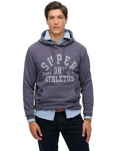 Athletic Essential Hoodie in Greystone