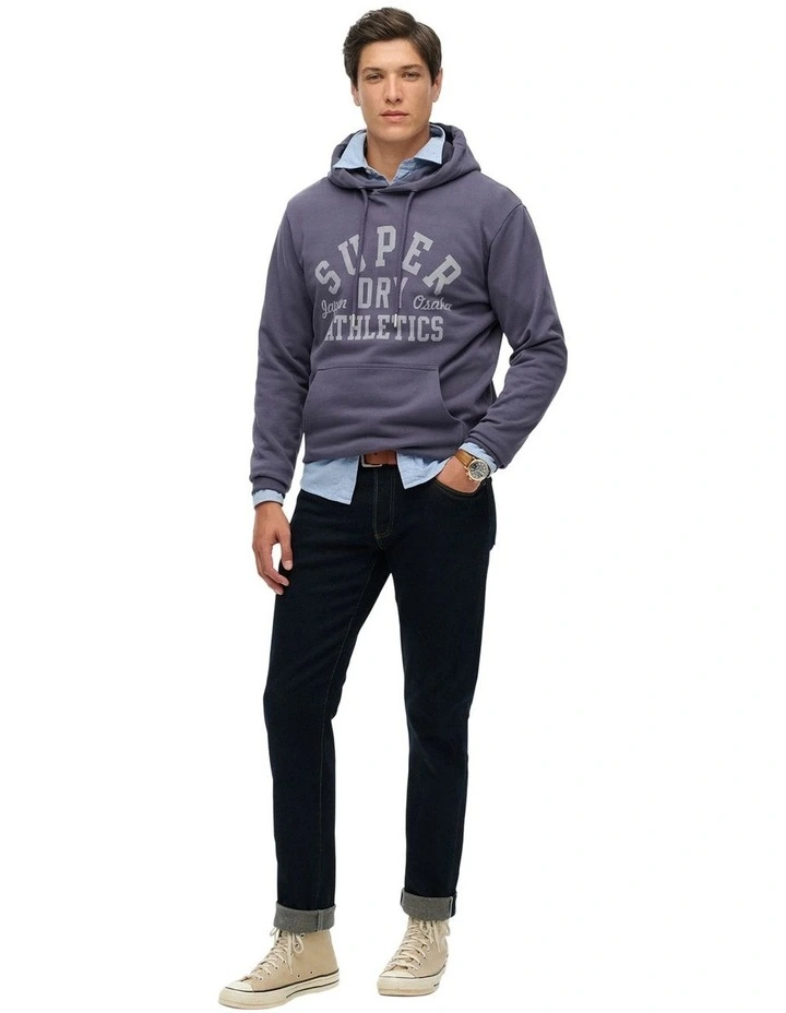 Athletic Essential Hoodie in Greystone image 4