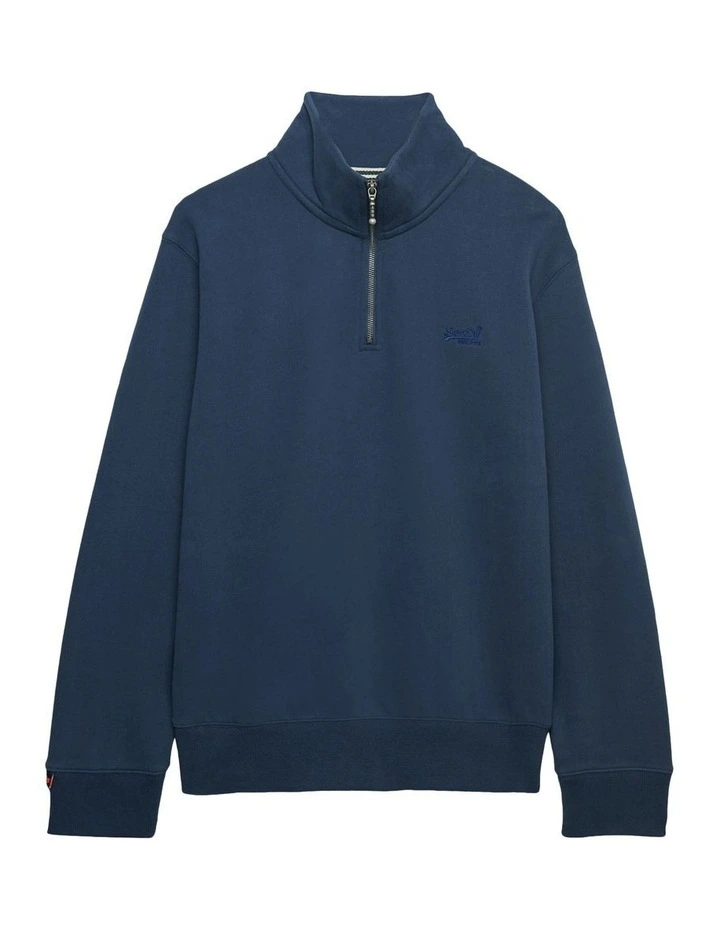 Essential Logo Henley in Lauren Navy image 6