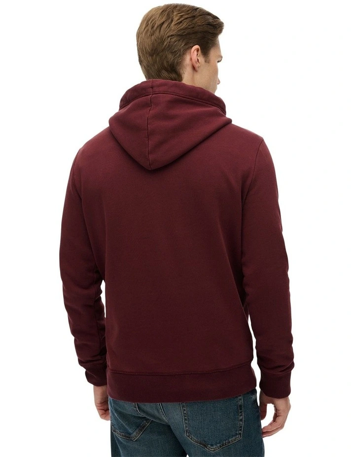 Vintage Logo Duo Classic Hood in Port Red image 2