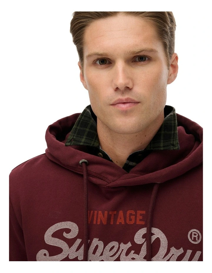 Vintage Logo Duo Classic Hood in Port Red image 4