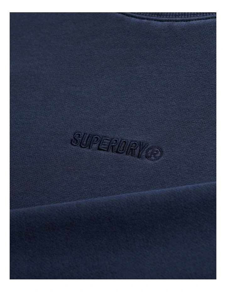 Micro Logo Crew in Blue Knight image 6