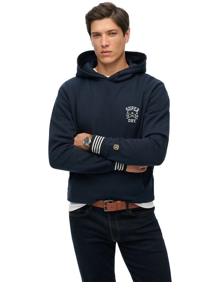 Athletic Club Hoodie in Nautical Navy image 1