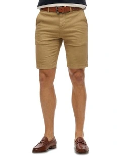 Officer Chino Short in American Beige