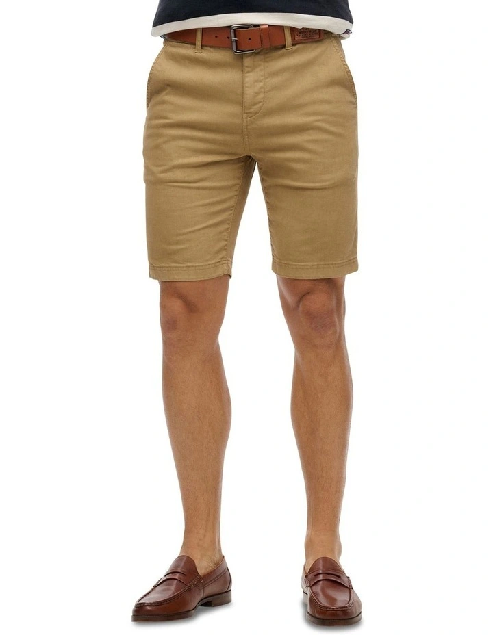 Officer Chino Short in American Beige image 1