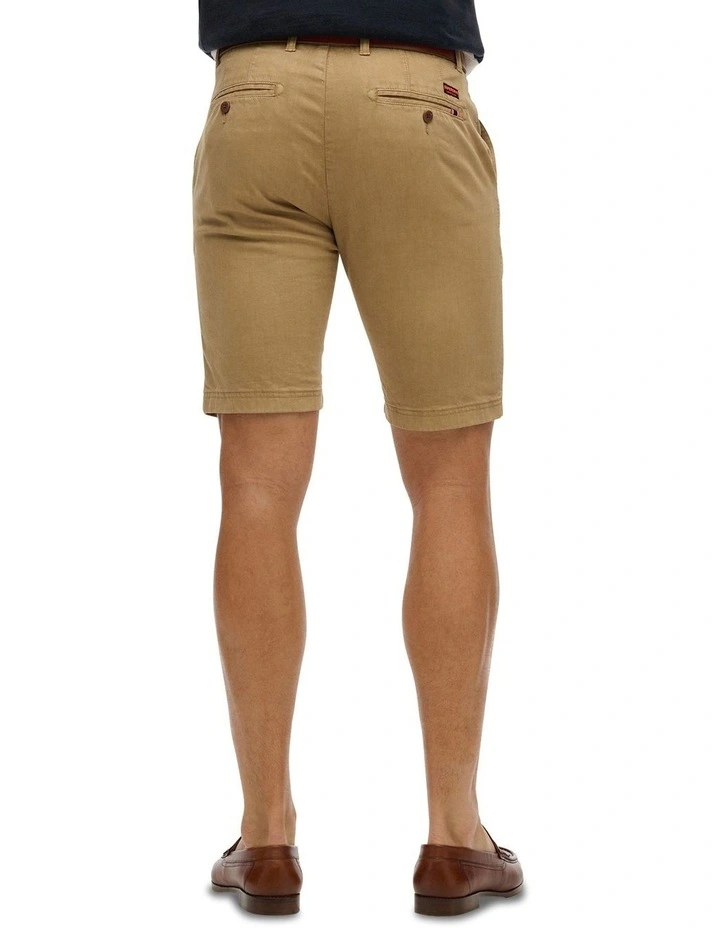 Officer Chino Short in American Beige image 2