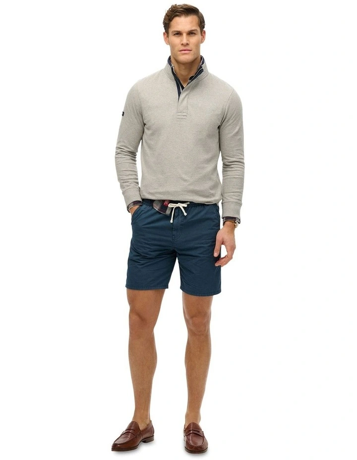 Essentials Walk Short in Navy image 3