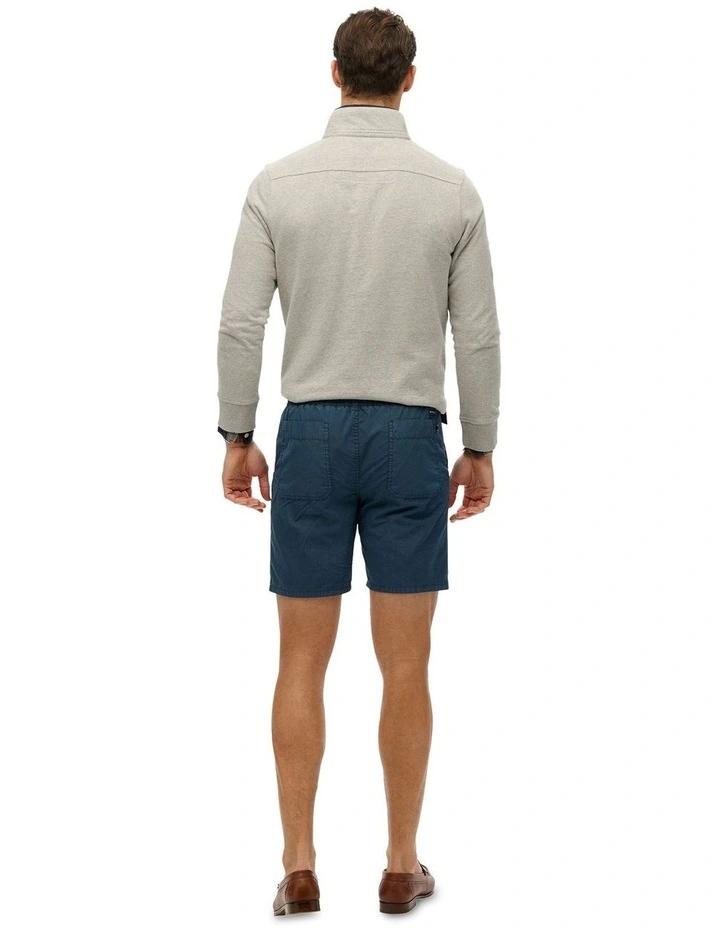 Essentials Walk Short in Navy image 4