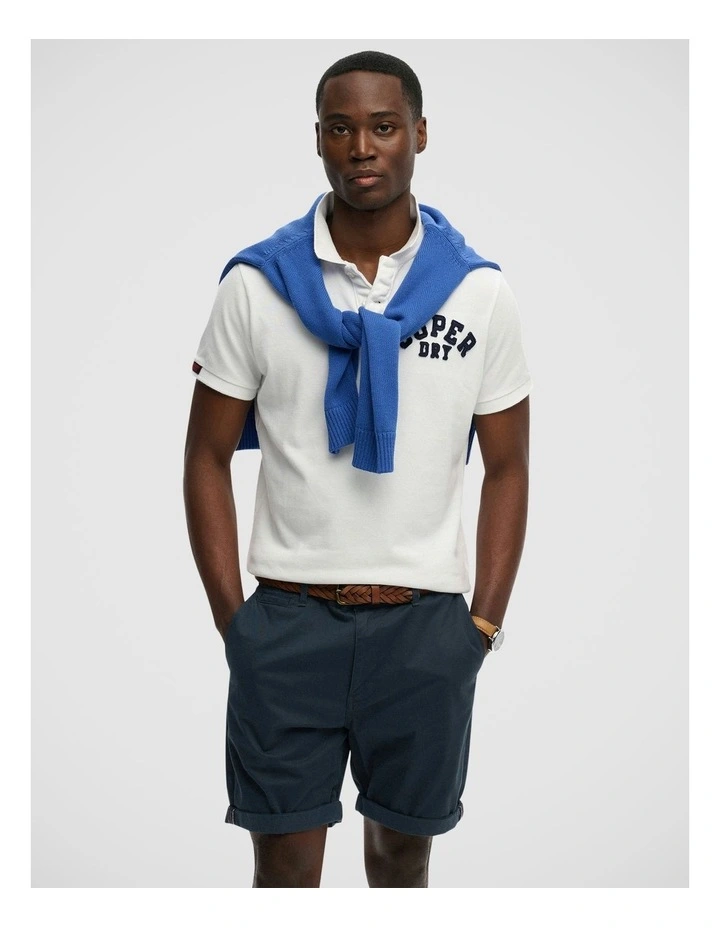 Premium Regular Chino Short in Eclipse Navy image 3