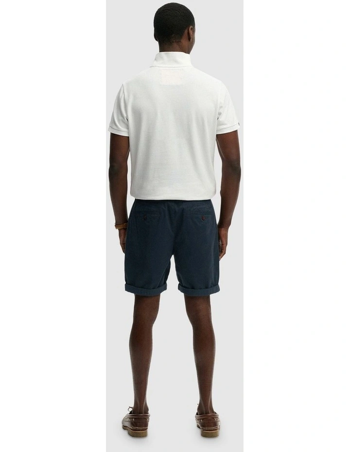 Premium Regular Chino Short in Eclipse Navy image 4
