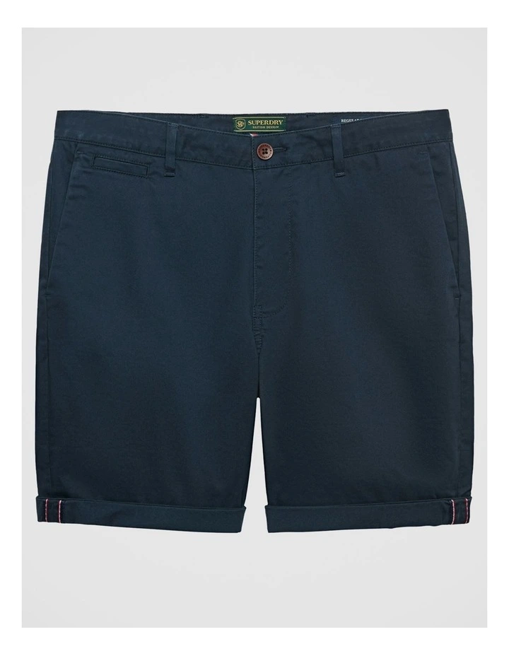 Premium Regular Chino Short in Eclipse Navy image 6