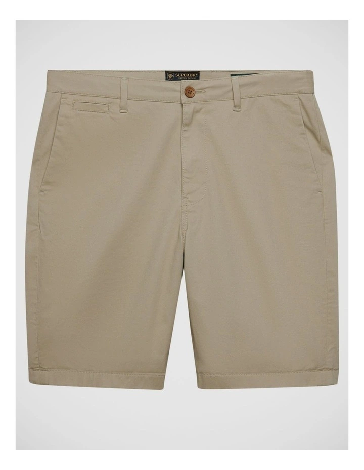 Premium Regular Chino Short in Sandstone Brown image 7
