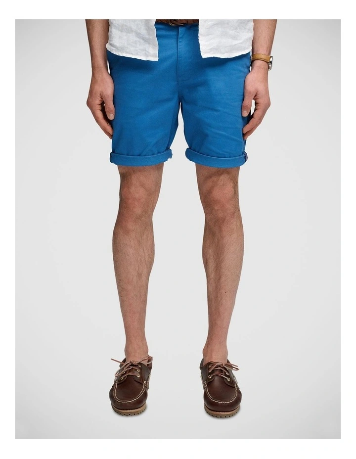 Premium Regular Chino Short in Cali Blue image 1