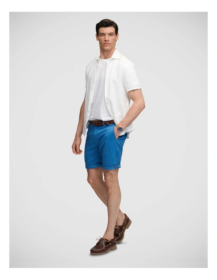 Premium Regular Chino Short in Cali Blue image 4