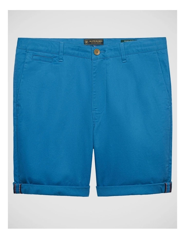 Premium Regular Chino Short in Cali Blue image 7