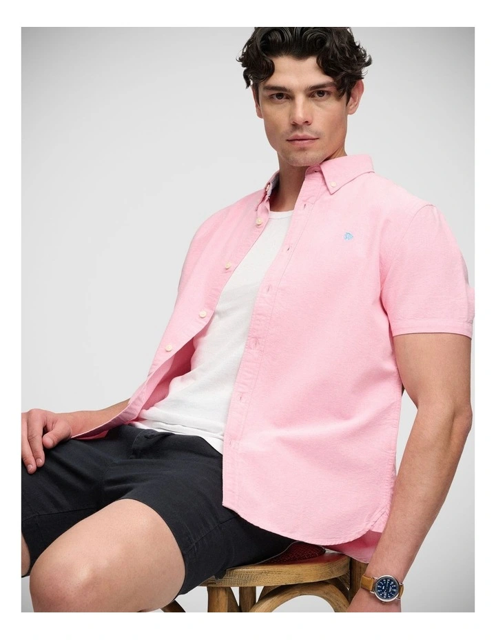 Merchant Linen Short in Eclipse Navy image 4