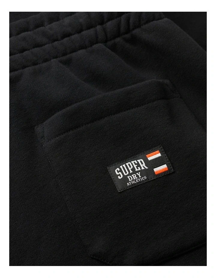 Essential Logo Joggers in Black image 6