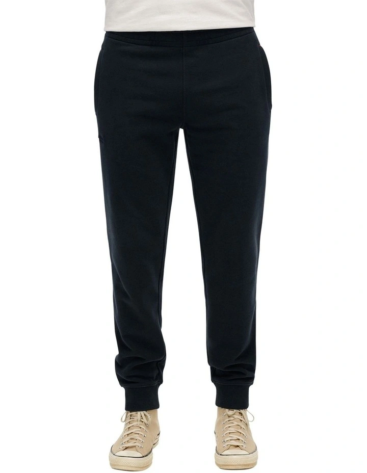 Essential Logo Joggers in Eclipse Navy image 1