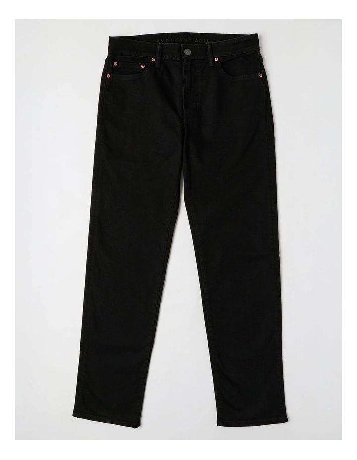 AirFlex+ Original Straight Jeans in Always Black image 1