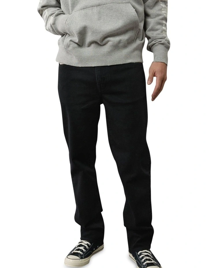 AirFlex+ Original Straight Jeans in Always Black image 1