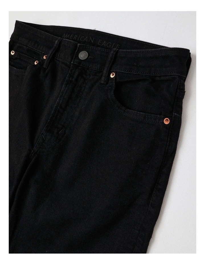 AirFlex+ Original Straight Jeans in Always Black image 2