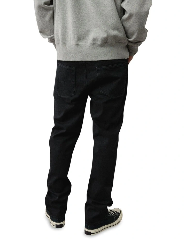 AirFlex+ Original Straight Jeans in Always Black image 2