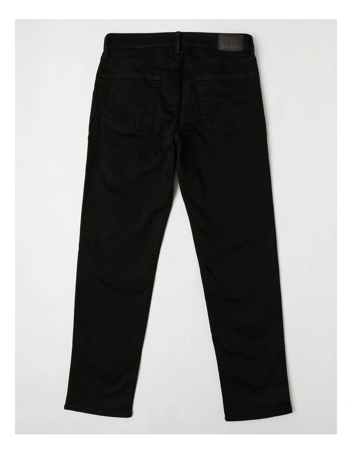 AirFlex+ Original Straight Jeans in Always Black image 3