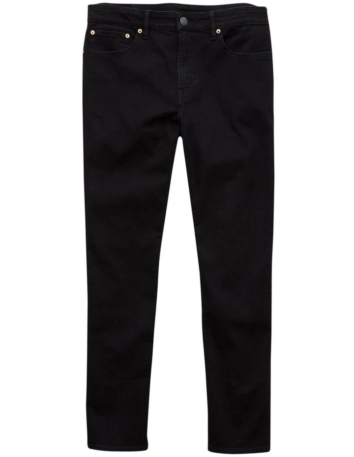 AirFlex+ Original Straight Jeans in Always Black image 3