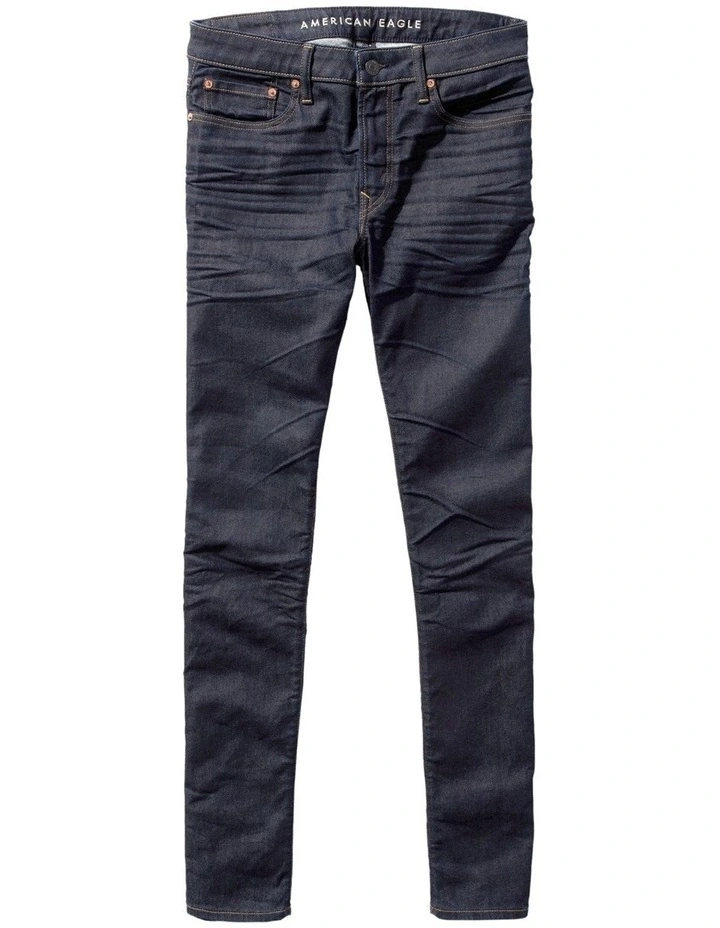 Flex And Slim Straight Jean in Deep End image 3