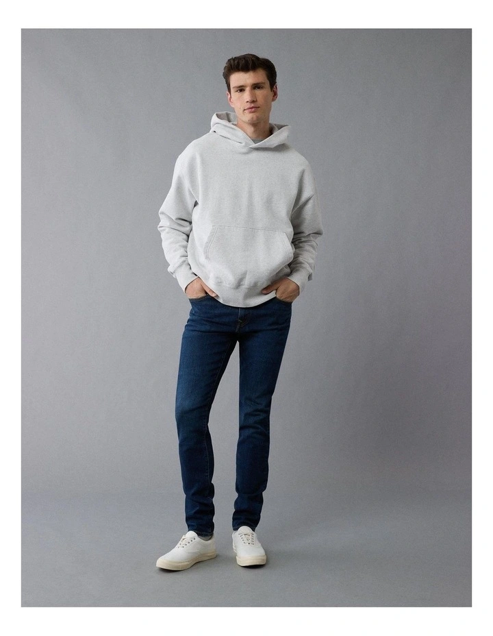Flex  Patched Athletic Skinny Jean in Deep End image 1