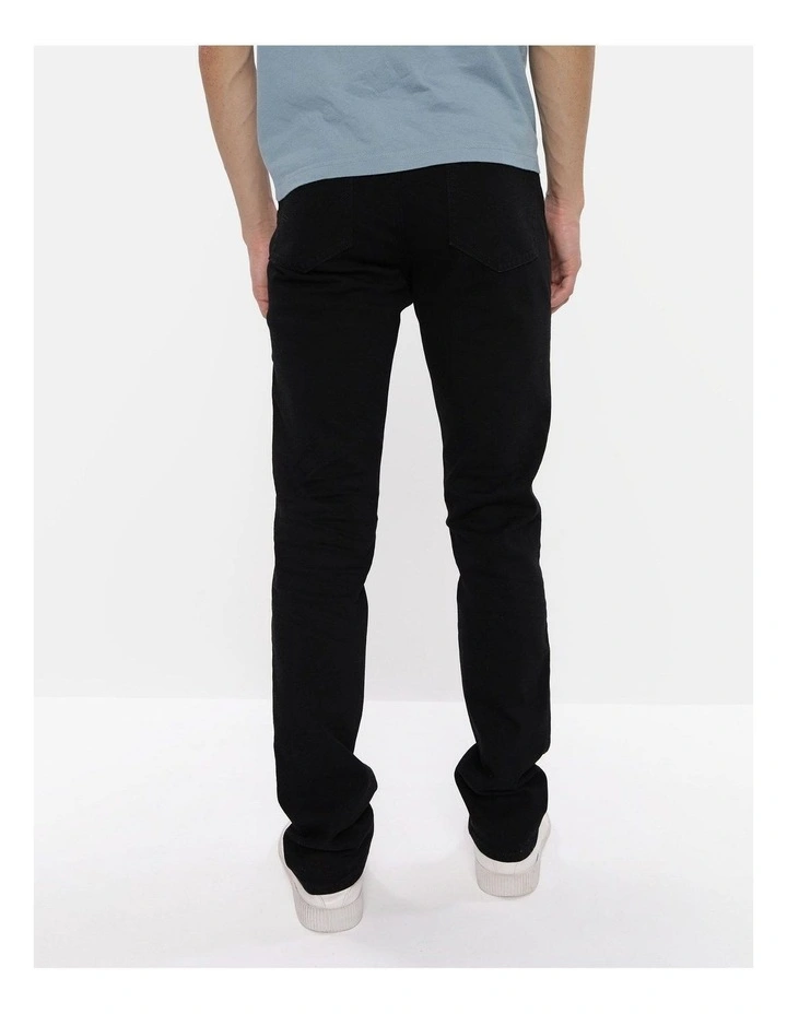 Flex Slim Jean in Always Black image 2