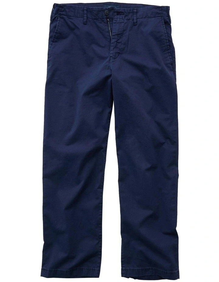 Flex Loose Lived-In Khaki Pant in Classic Navy image 3