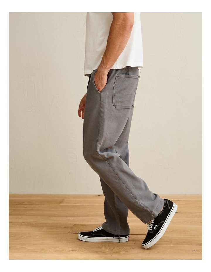 ChillTwill Loose Pant in Grey image 2