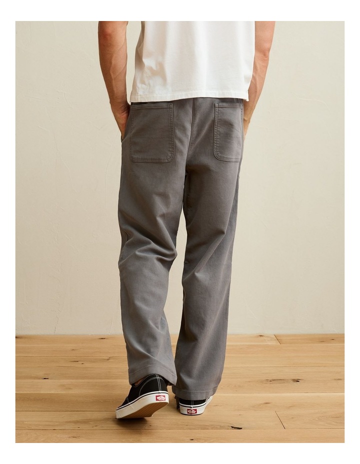 ChillTwill Loose Pant in Grey image 3