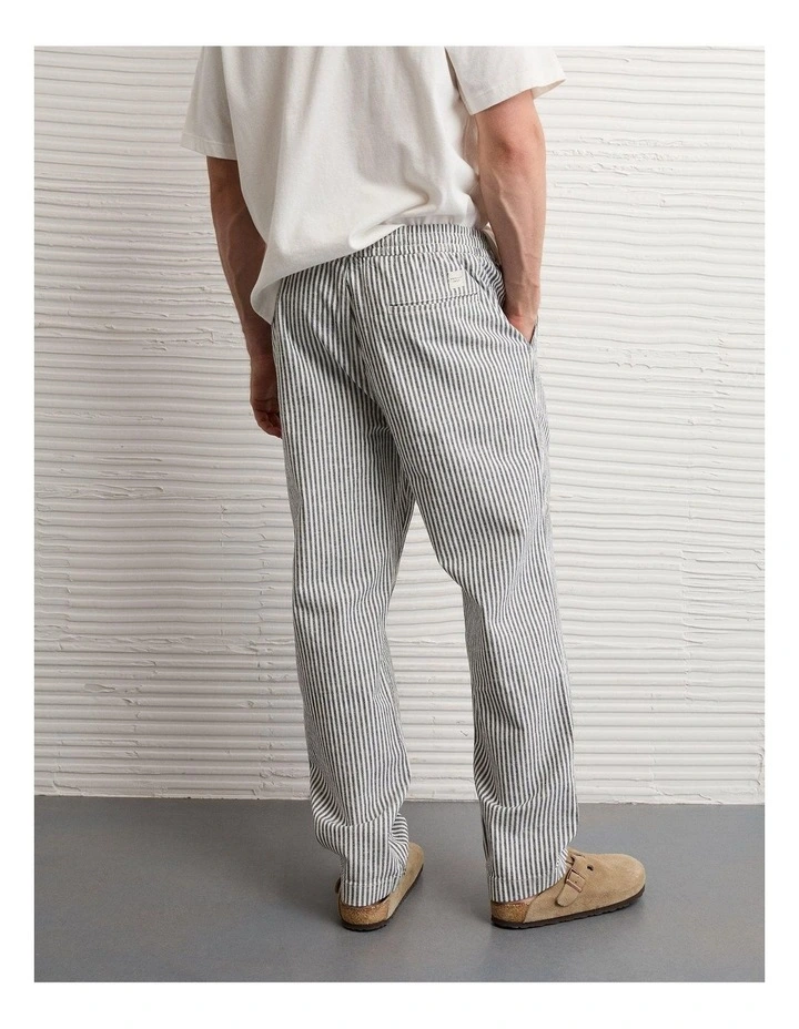 Pull-On Trekker Pant in Retro Indigo Stripe image 2