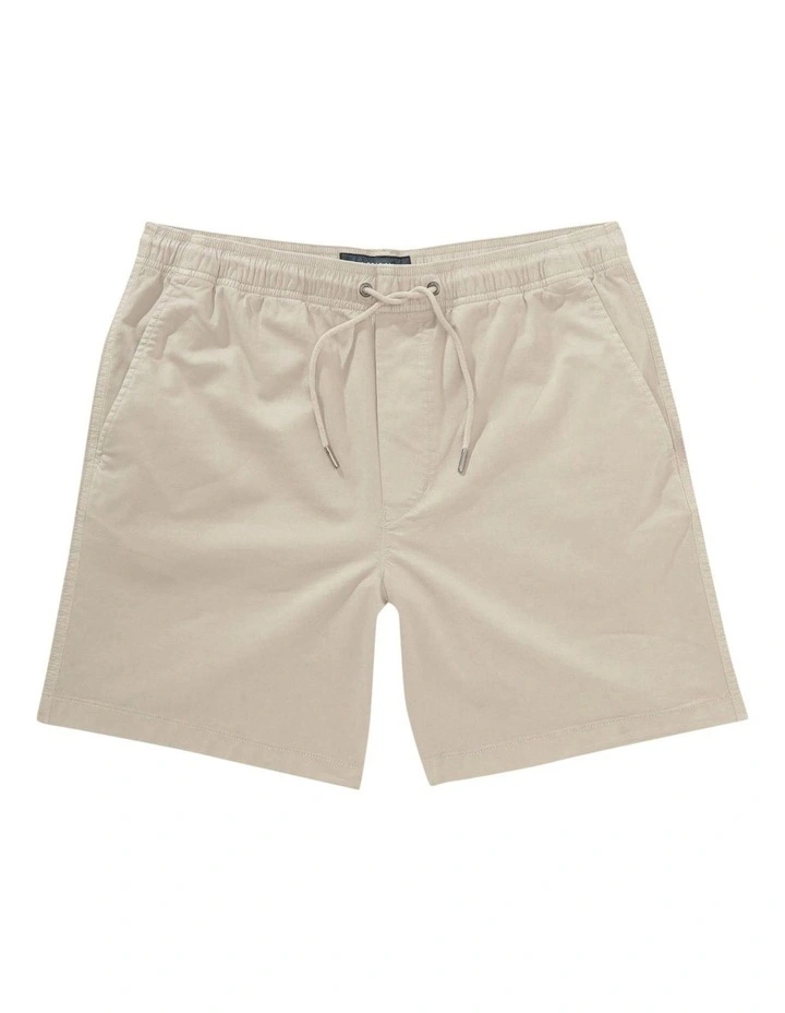 7 Flex Lived-In Trekker Short in Stone image 3