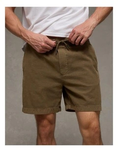 7 Lived-In Trekker Short in Olive