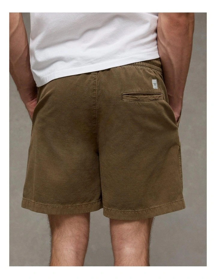 7 Lived-In Trekker Short in Olive image 2