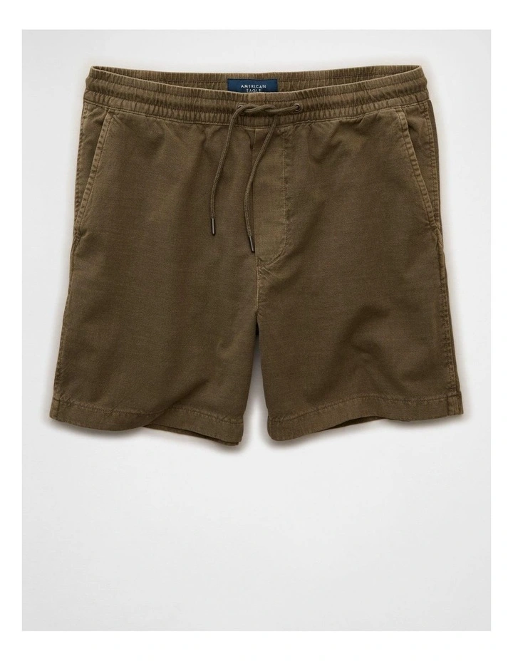 7 Lived-In Trekker Short in Olive image 3