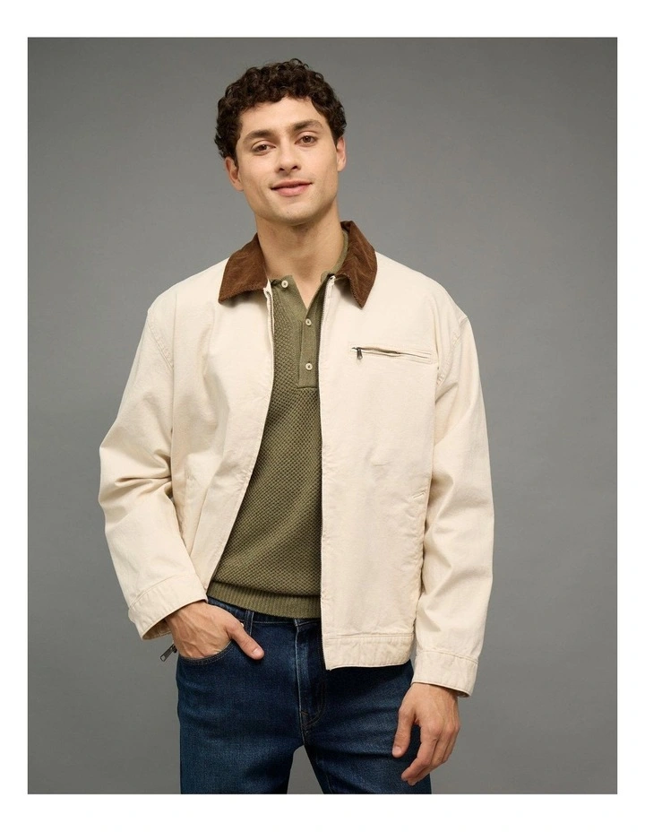 Workwear Jacket in Natural image 1