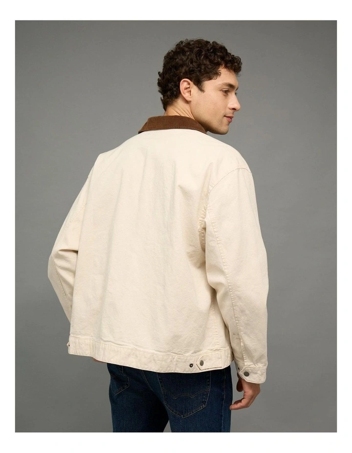 Workwear Jacket in Natural image 2