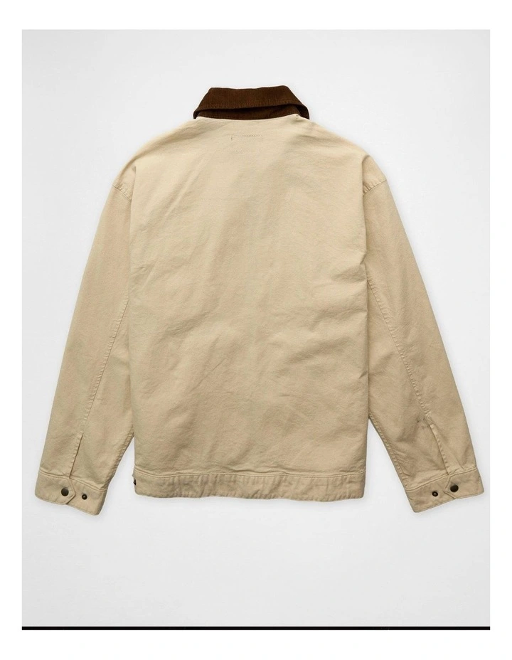 Workwear Jacket in Natural image 4