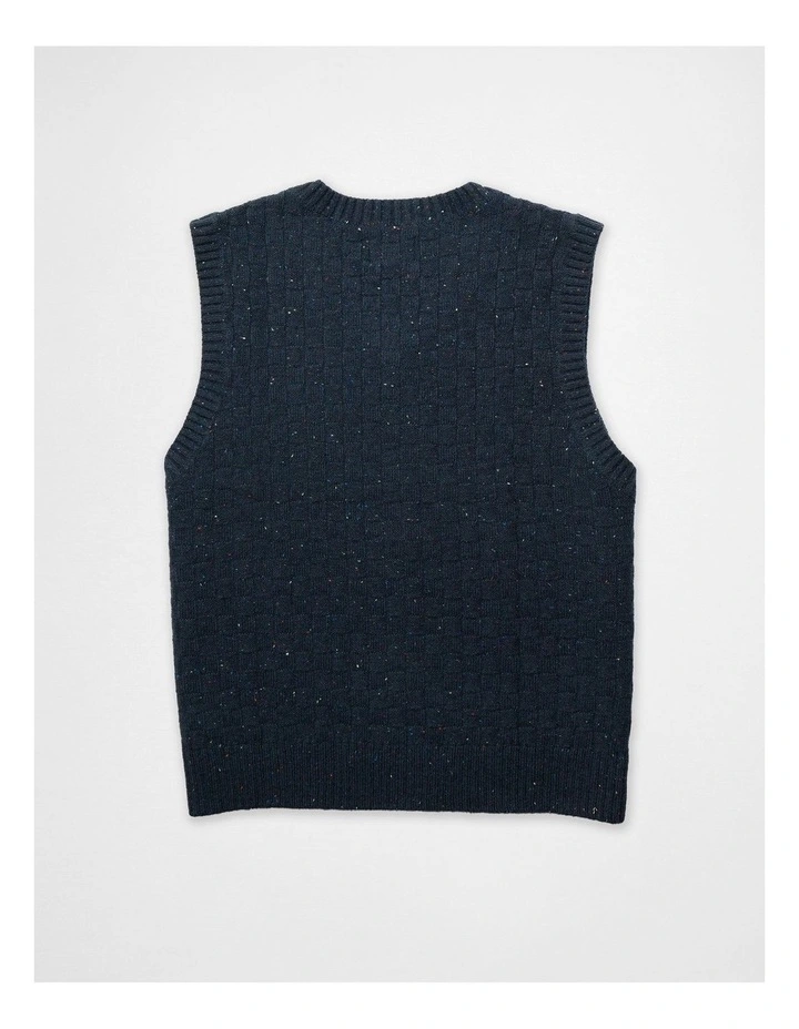 Sweater Vest in Navy image 4
